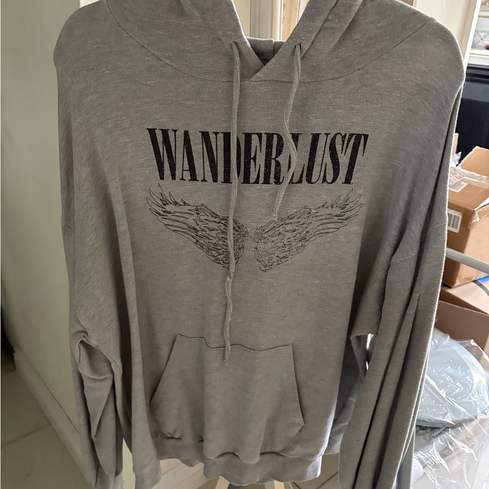 Wanderlust Light Gray Men's Sweater